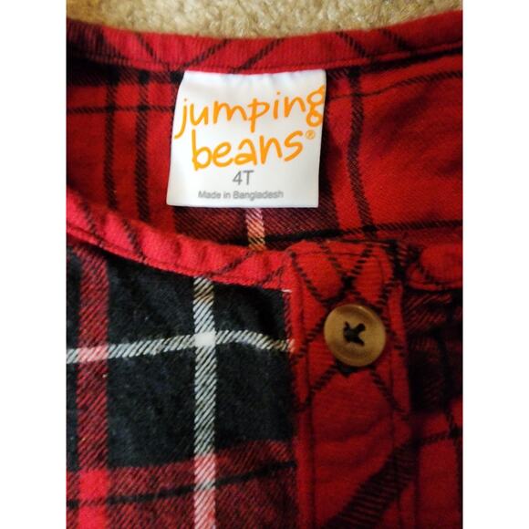 Toddler Girl Plaid Tunic 4T - Picture 3 of 3